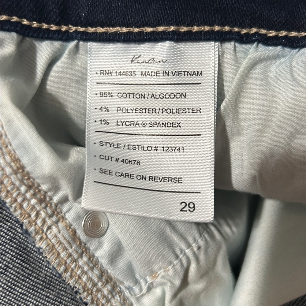KanCan Dark Blue Denim Jeans - Picture 8 of 8